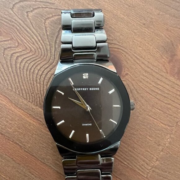 Mens Geoffrey Beene® Genuine Diamond Accent Watch - GBA0005GU - Picture 2 of 9